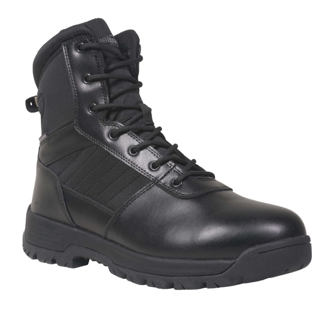 Interceptor Jarret Mens Black Waterproof Tactical Side Zip Boots MNIN43AG001 13